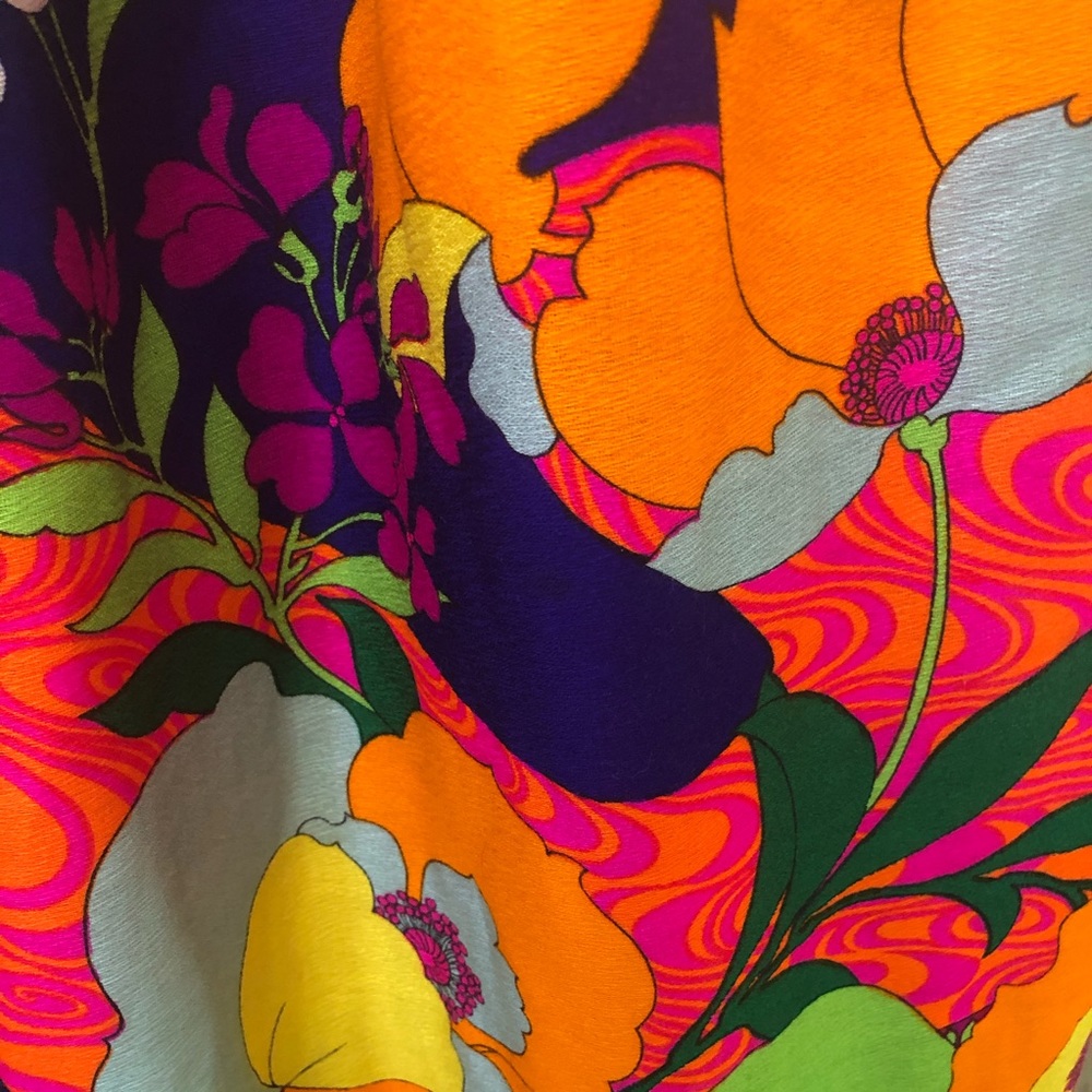 Vintage Alice of California Maxi Wrap Skirt - Picture 9 of 11